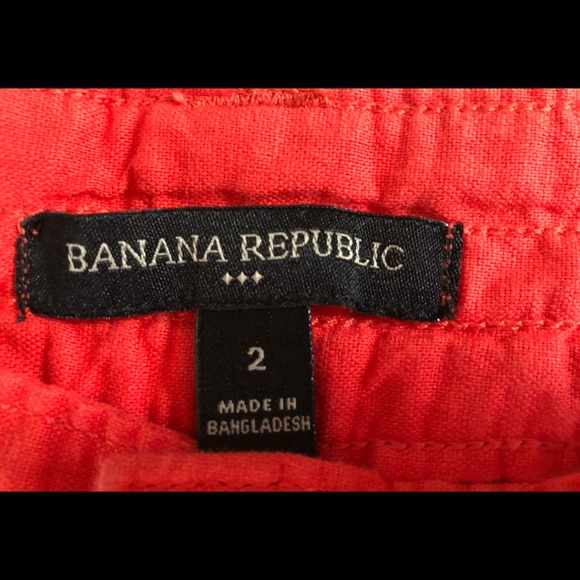 {banana republic} coral shorts - Picture 2 of 5